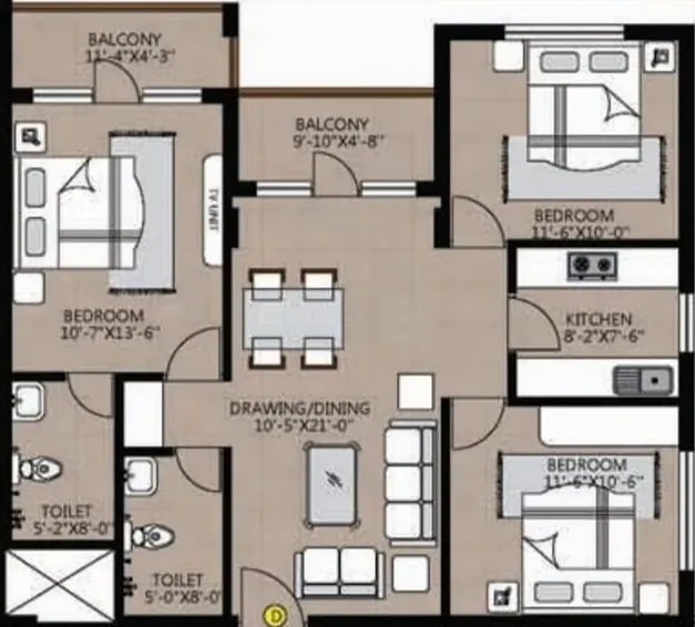 3 BHK